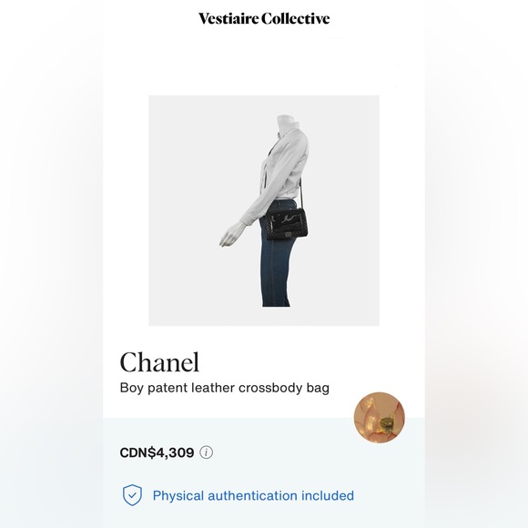 Chanel Reverso Boy bag - Picture 4 of 12